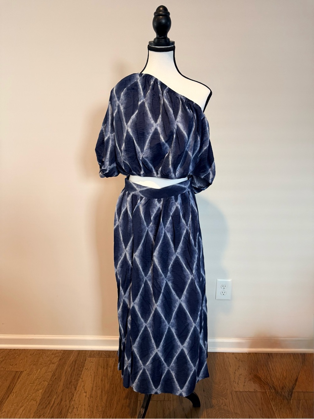 Banana Republic One-Shoulder Top & Maxi Skirt Set